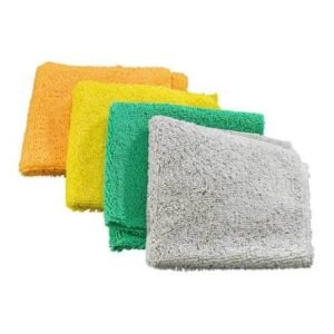 CleaningStampo Premium Microfiber Cleaning Cloth (Pack of 4)
